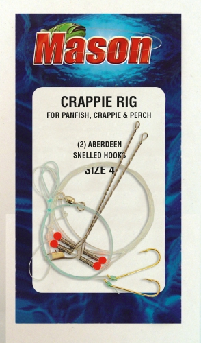Eagle Claw Crappie Rig, Size 1/0, Gold